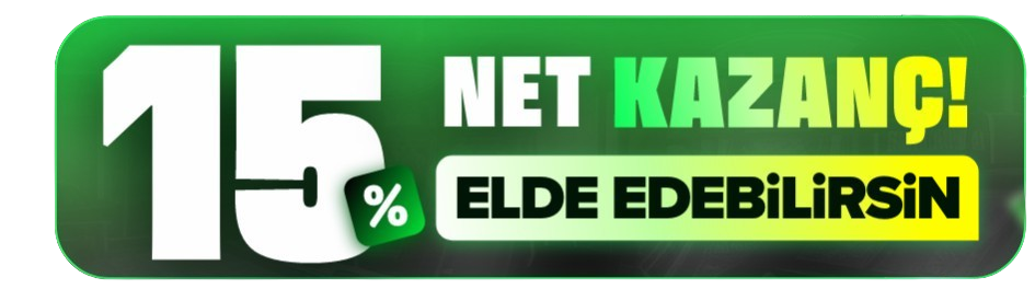 %15 Net Kazanç